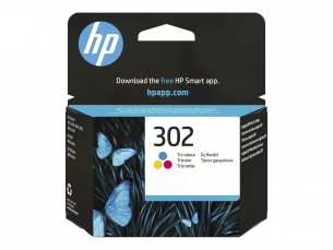  | HP 302 - 4 ml - Farbe (Cyan, Magenta, Gelb)