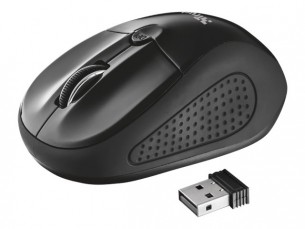  | Trust Primo - Maus - rechts- und linkshändig - optisch - kabellos - kabelloser Empfänger (USB)