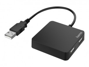  | Hama Hub - 4 x USB 2.0 - Desktop