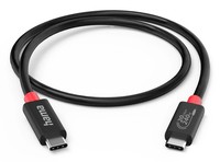 Hama USB-C-Kabel E-Marker USB4 Gen2 20 Gbit/s 5 A 240 W - Kabel - Digital/Daten