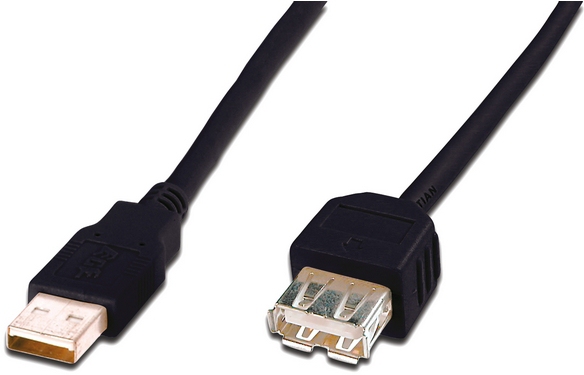 DIGITUS USB 2.0 Verlngerungskabel