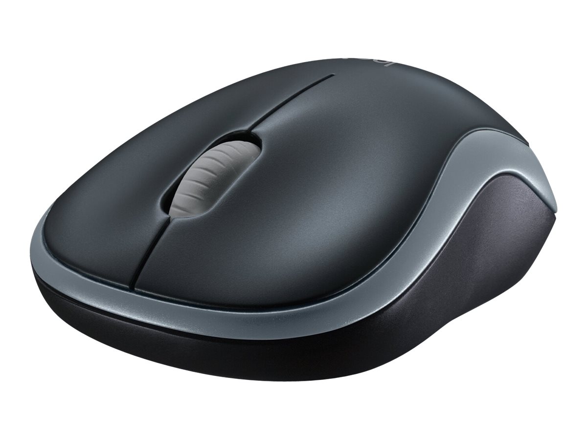 Logitech M185 - Maus - optisch - kabellos - 2.4 GHz - kabelloser Empfnger (USB)