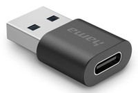 | Hama USB-Adapter USB-A-Stecker - USB-C-Buchse USB 3.2 Gen2 10 Gbit/s - Adapter - Digital/Daten