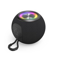  | Hama Bluetooth -Lautsprecher Ball Shape Speaker 5 Licht-Modi Schwarz - Lautsprecher - Mono