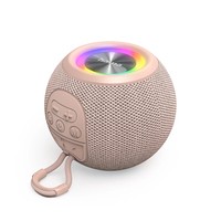  | Hama Bluetooth -Lautsprecher Ball Shape Speaker 5 Licht-Modi Rosa - Lautsprecher - Mono