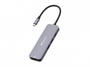  | Verbatim CMH 08 - Hub - 1 x HDMI + 1 x USB-C (Spannungsversorgung)
