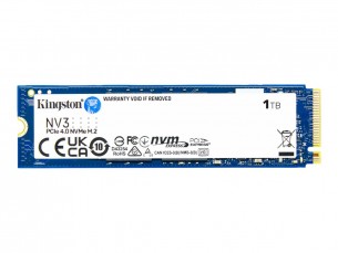 | Kingston NV3 - SSD - 1 TB - intern - M.2 2280 - PCIe 4.0 x4 (NVMe)