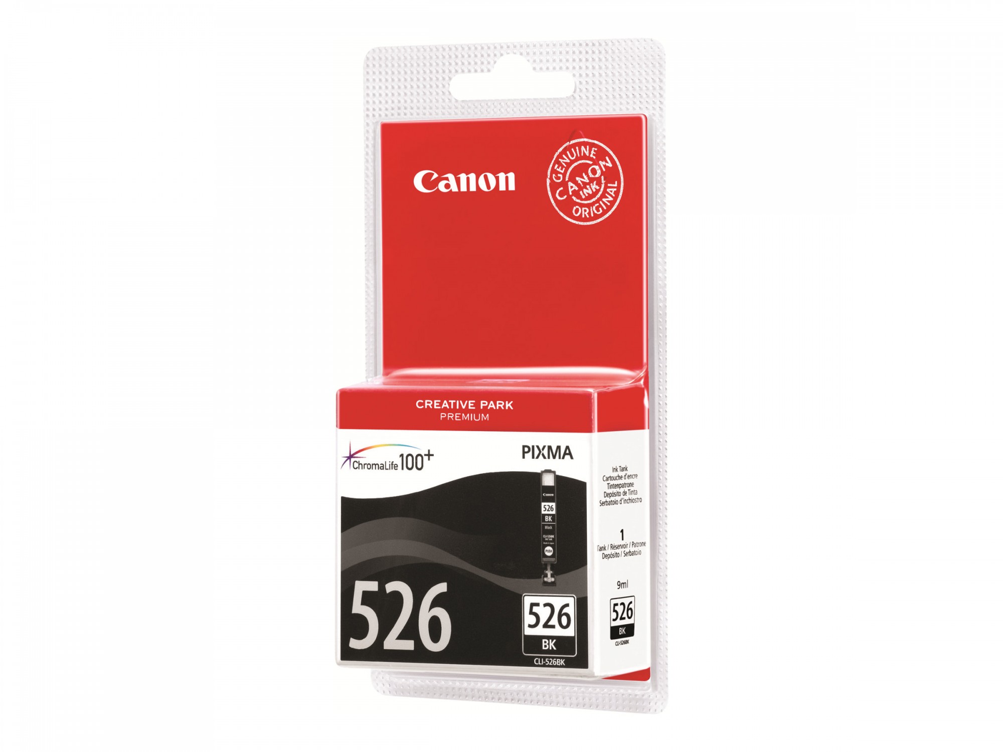 Canon CLI-526BK - Schwarz - original - Tintenbehälter