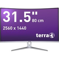  | TERRA LCD/LED 3280W V3 silver/white CURVED USB-C/HDMI/DP - 81,3 cm (32