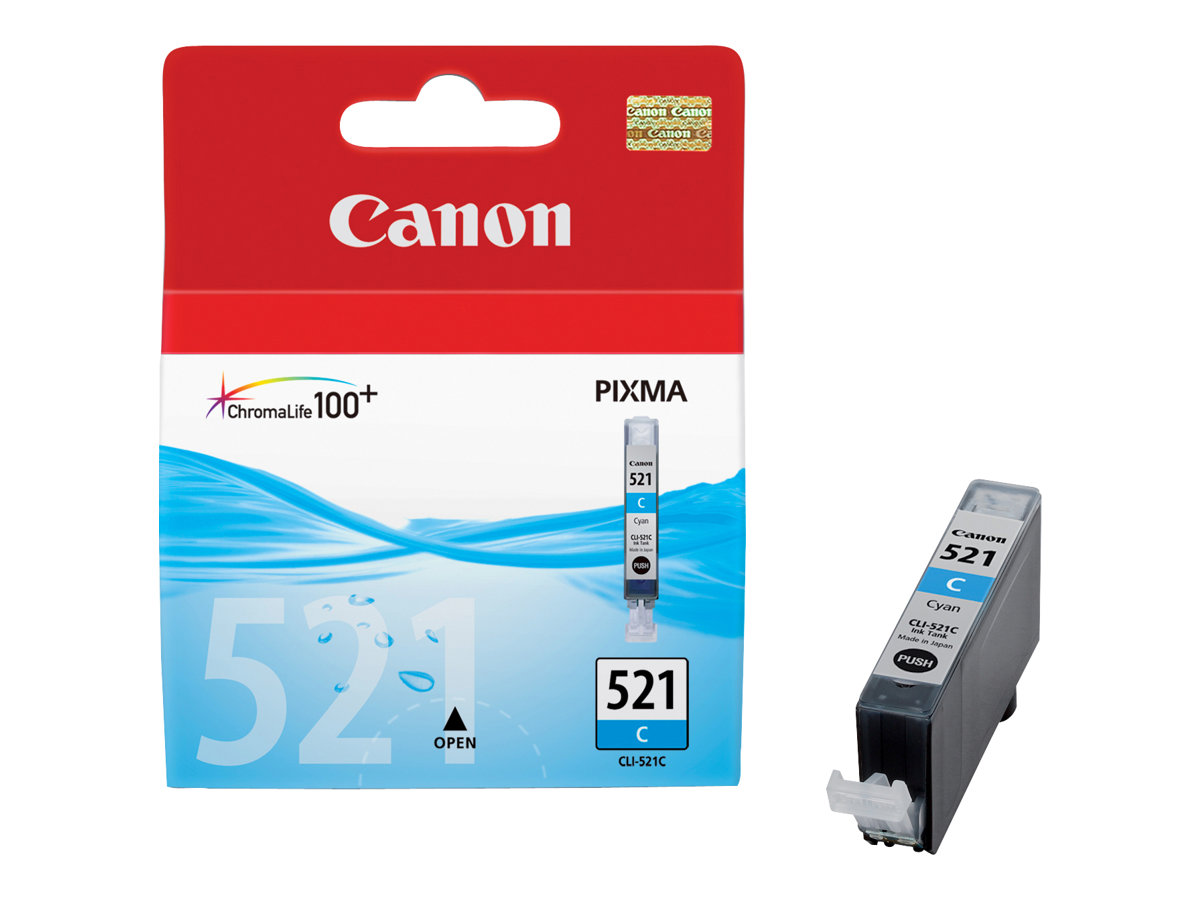 Canon CLI-521C - 9 ml - Cyan - original - Tintenbehlter