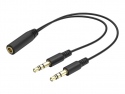 HAMA Gaming-Headset "SoundZ 100", Schwarz