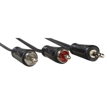 Hama Audio-Kabel, 3,5-mm-Klinken-Stecker - 2 Cinch-Stecker, Stereo, 3,0 m