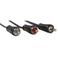 Hama Audio-Kabel, 3,5-mm-Klinken-Stecker - 2 Cinch-Stecker, Stereo, 3,0 m