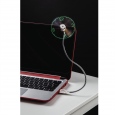 Hama USB-Ventilator mit Uhrzeitanzeige