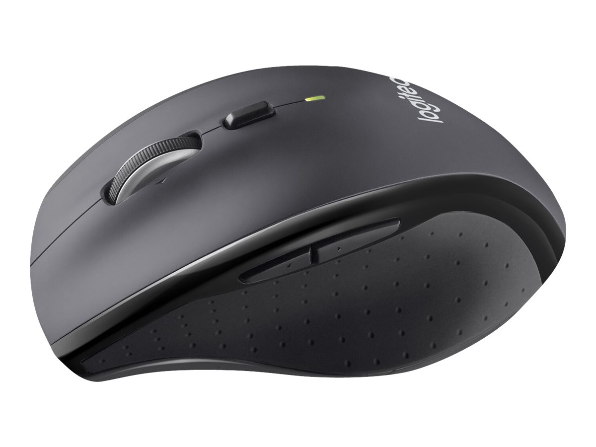 Logitech M705 - Maus - Fr Rechtshnder - Laser - kabellos - 2.4 GHz - kabelloser Empfnger (USB)