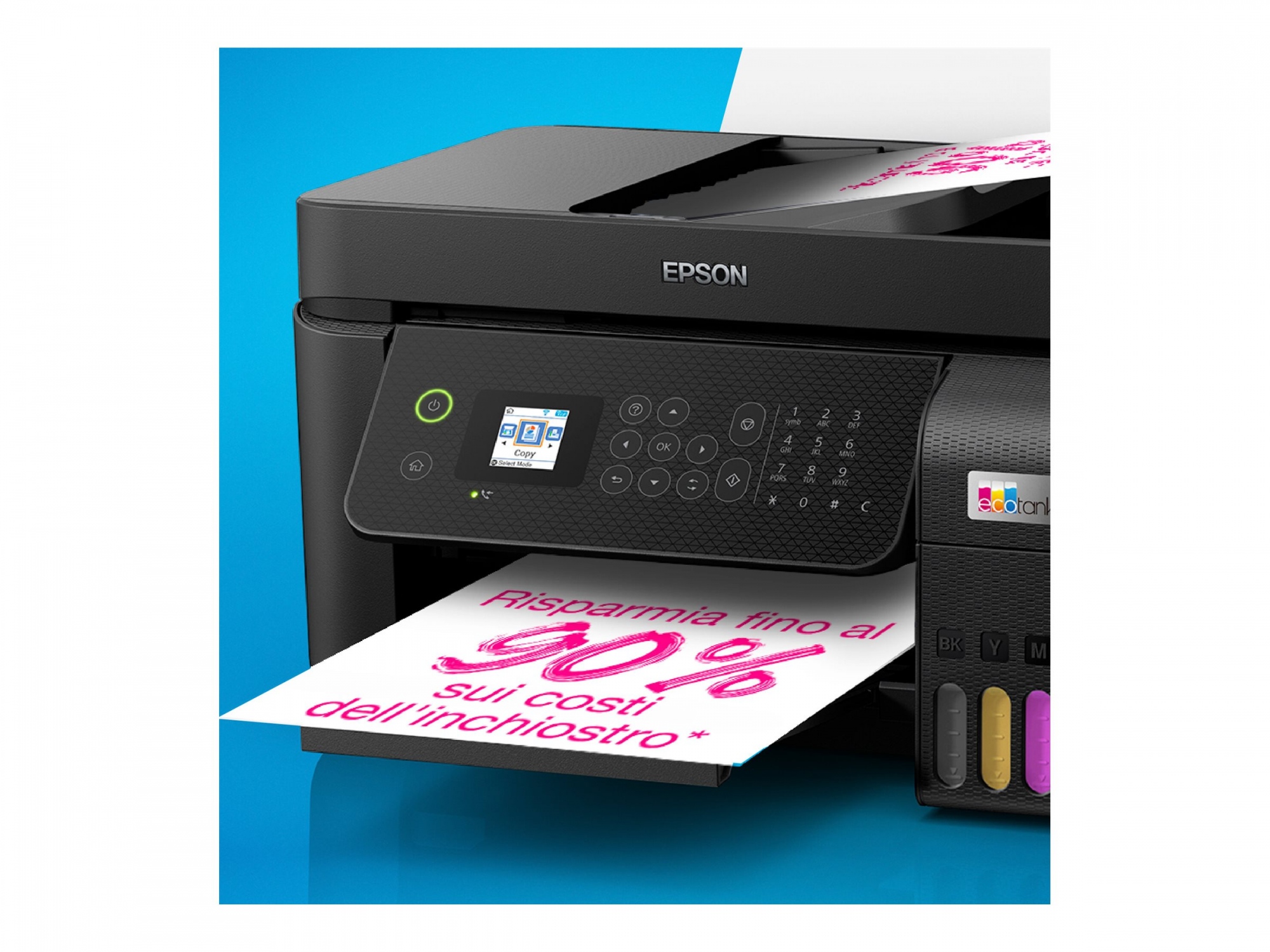 Epson EcoTank ET-4850 - Multifunktionsdrucker - Farbe - Tintenstrahl - nachfllbar - A4 (Medien)