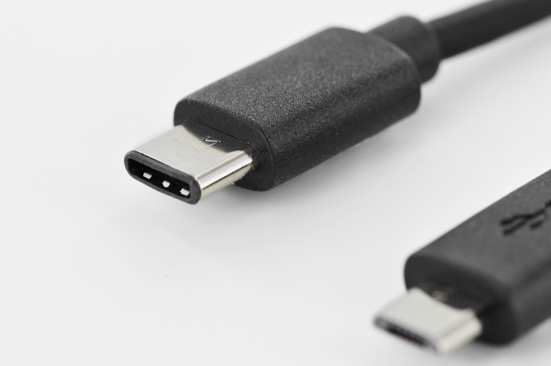 DIGITUS ASSMANN - USB-Kabel - Micro-USB Typ B (M) zu 24 pin USB-C (M)