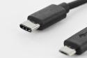 DIGITUS ASSMANN - USB-Kabel - Micro-USB Typ B (M) zu 24 pin USB-C (M)