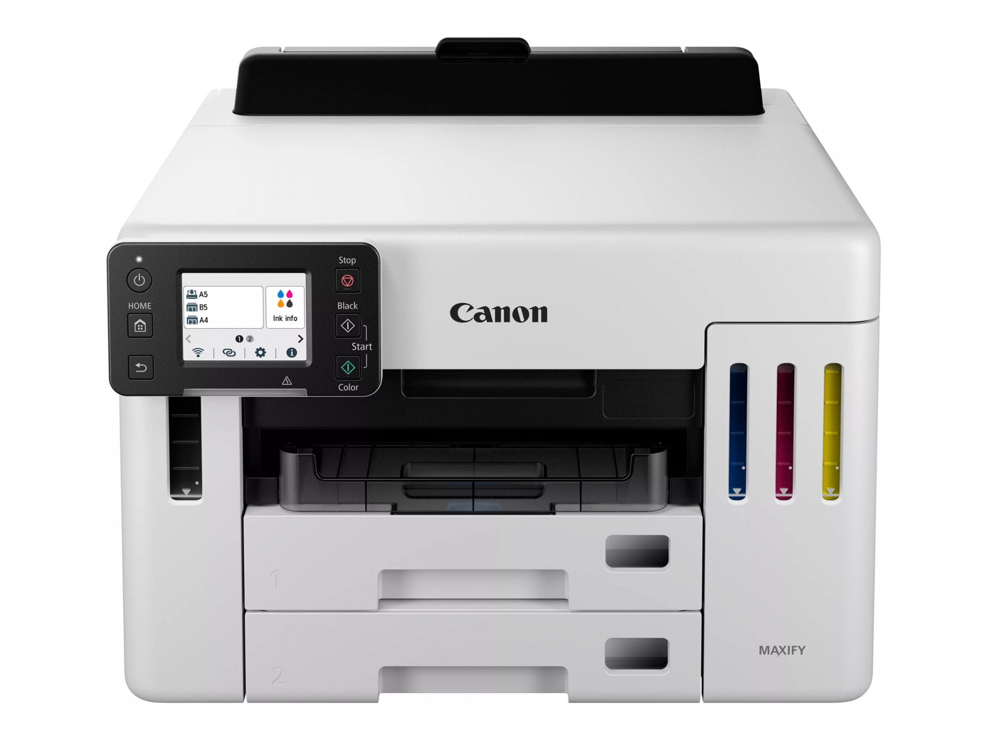 Canon MAXIFY GX5550 - Drucker - Farbe - Duplex - Tintenstrahl - ITS - A4/Legal - 600 x 1200 dpi - bis zu 24 ipm (einfarbig)/