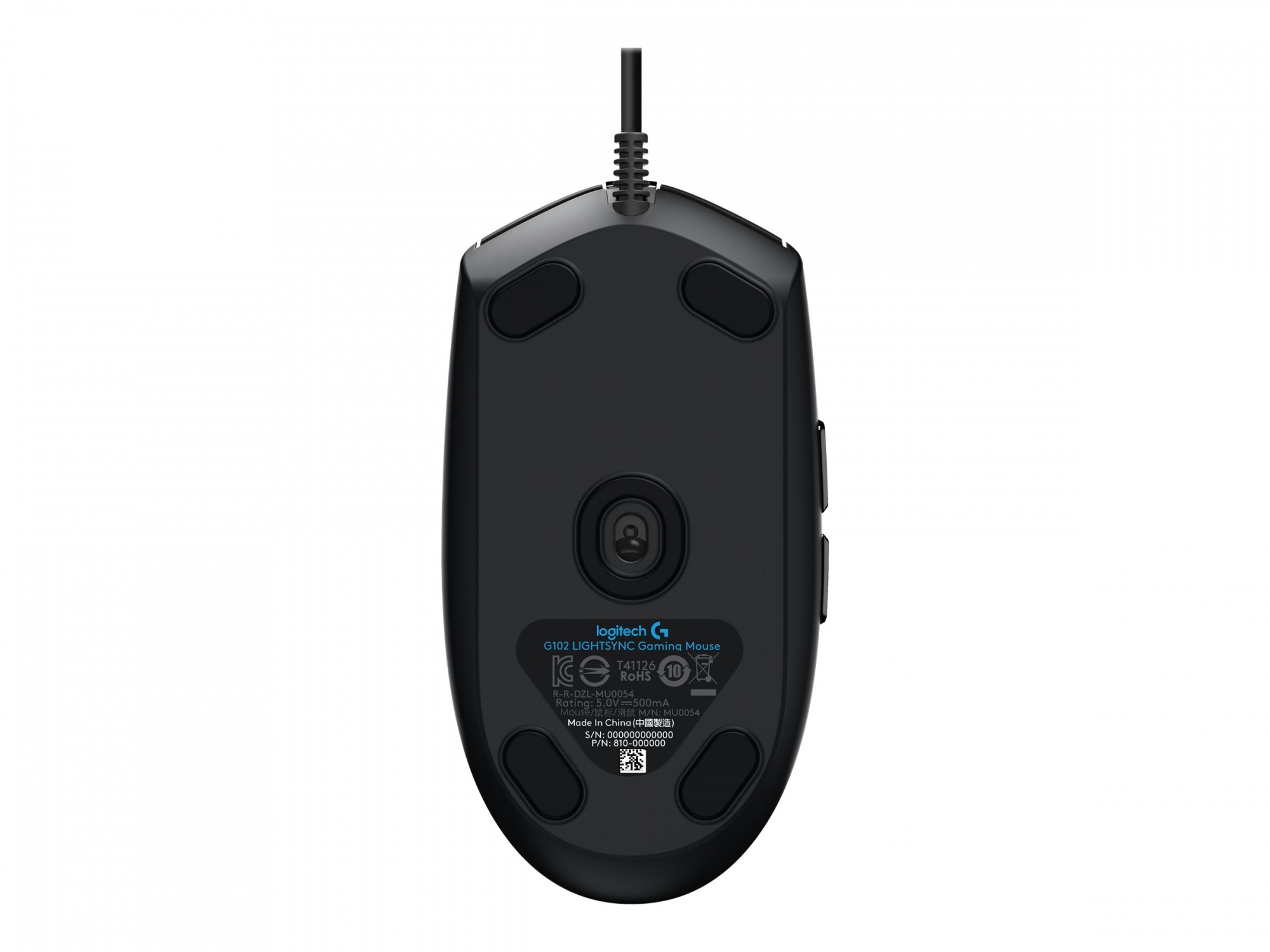 Logitech Gaming Mouse G102 LIGHTSYNC - Maus - Fr Rechtshnder