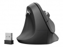 Hama "EMW-500L" - Maus - ergonomisch - Fr Linkshnder - optisch - 6 Tasten - kabellos - 2.4 GHz - kabelloser Empfnger (USB)