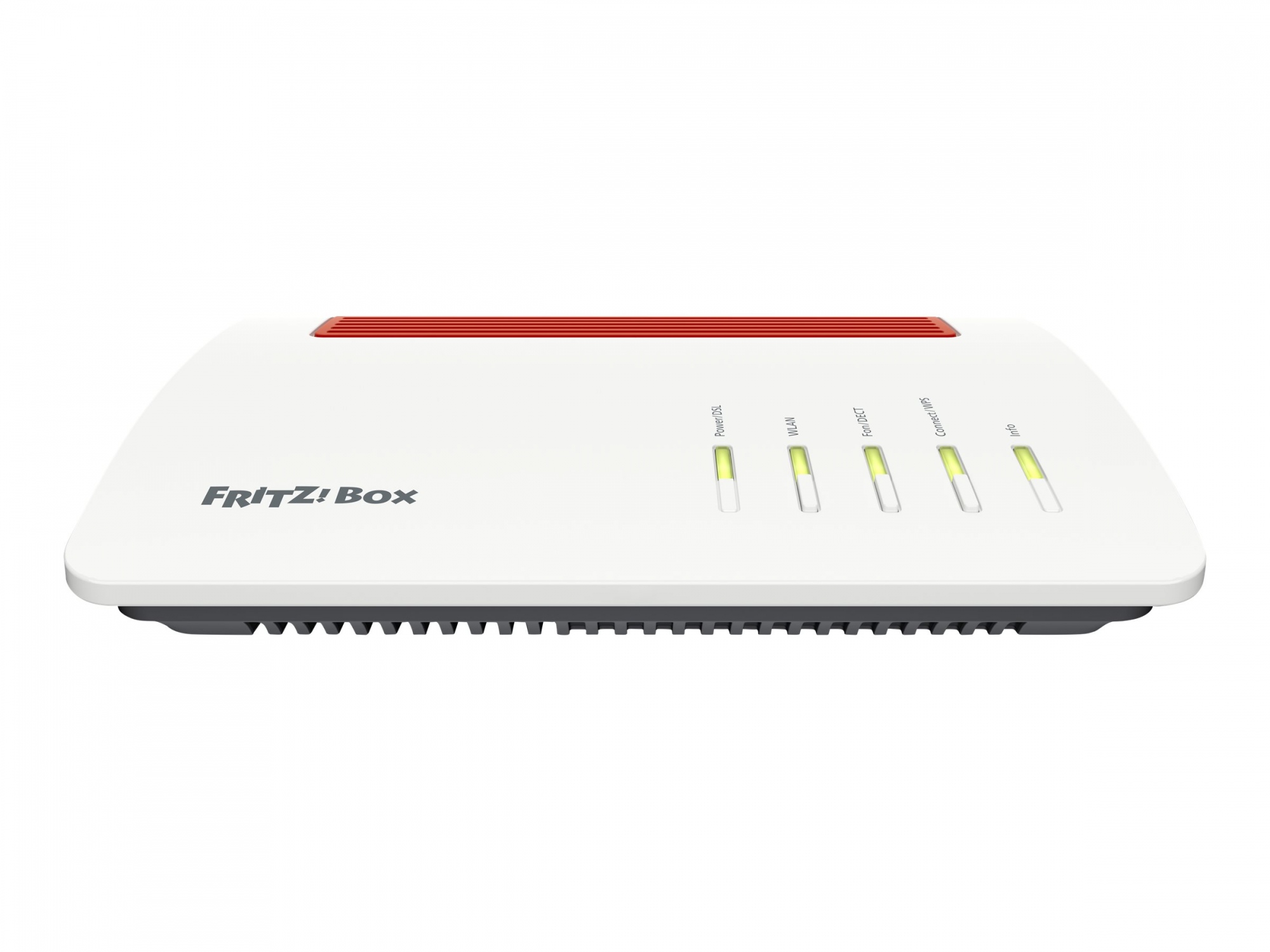 AVM FRITZ!Box 7590 AX - Wireless Router - DSL-Modem 4-Port-Switch - 1GbE - WAN-Ports: 2 - Wi-Fi 6 - Dual-Band - VoIP-Telefonadapter (DECT)