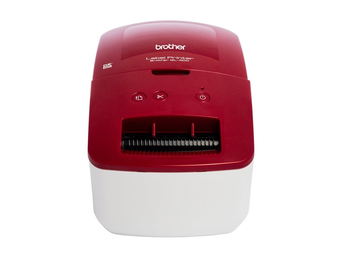 Brother QL-600R - Etikettendrucker - Thermodirekt - Rolle (6,2 cm)