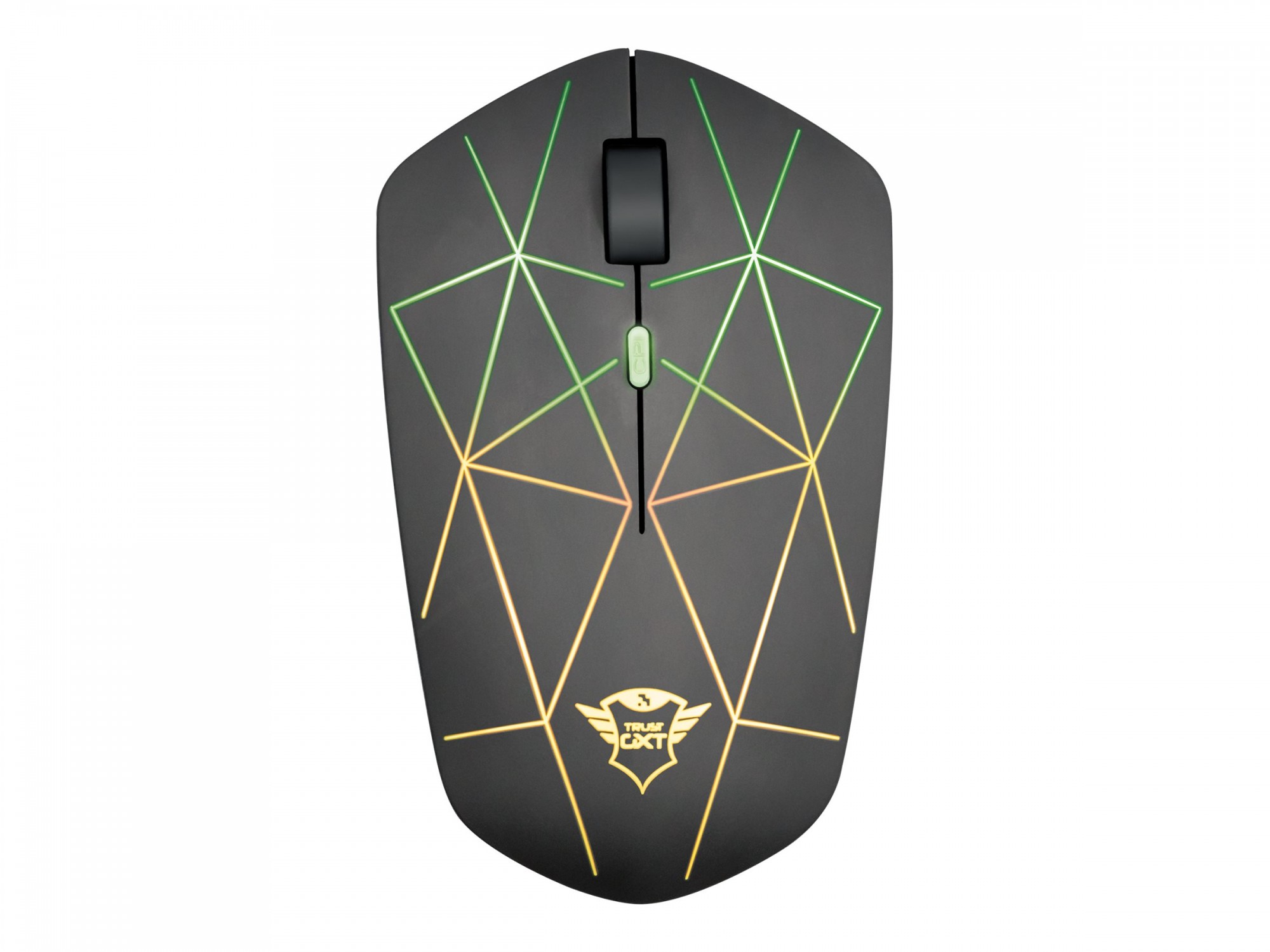 Trust GXT 117 Strike Wireless Gaming Mouse - Maus - Für Rechtshänder - optisch - 6 Tasten - kabellos - 2.4 GHz - kabelloser Empfänger (USB)