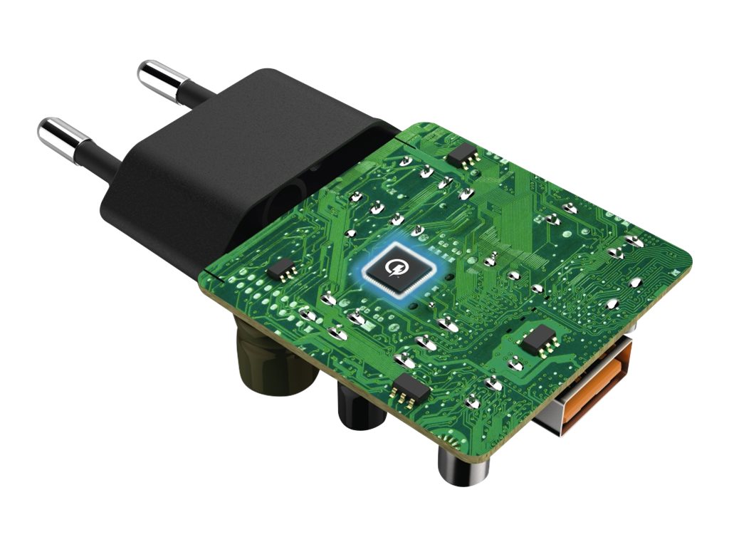 HAMA Ladeset, Micro USB, 3 A, Ladegert QC 3.0 + Micro-USB-Kabel, 1,5