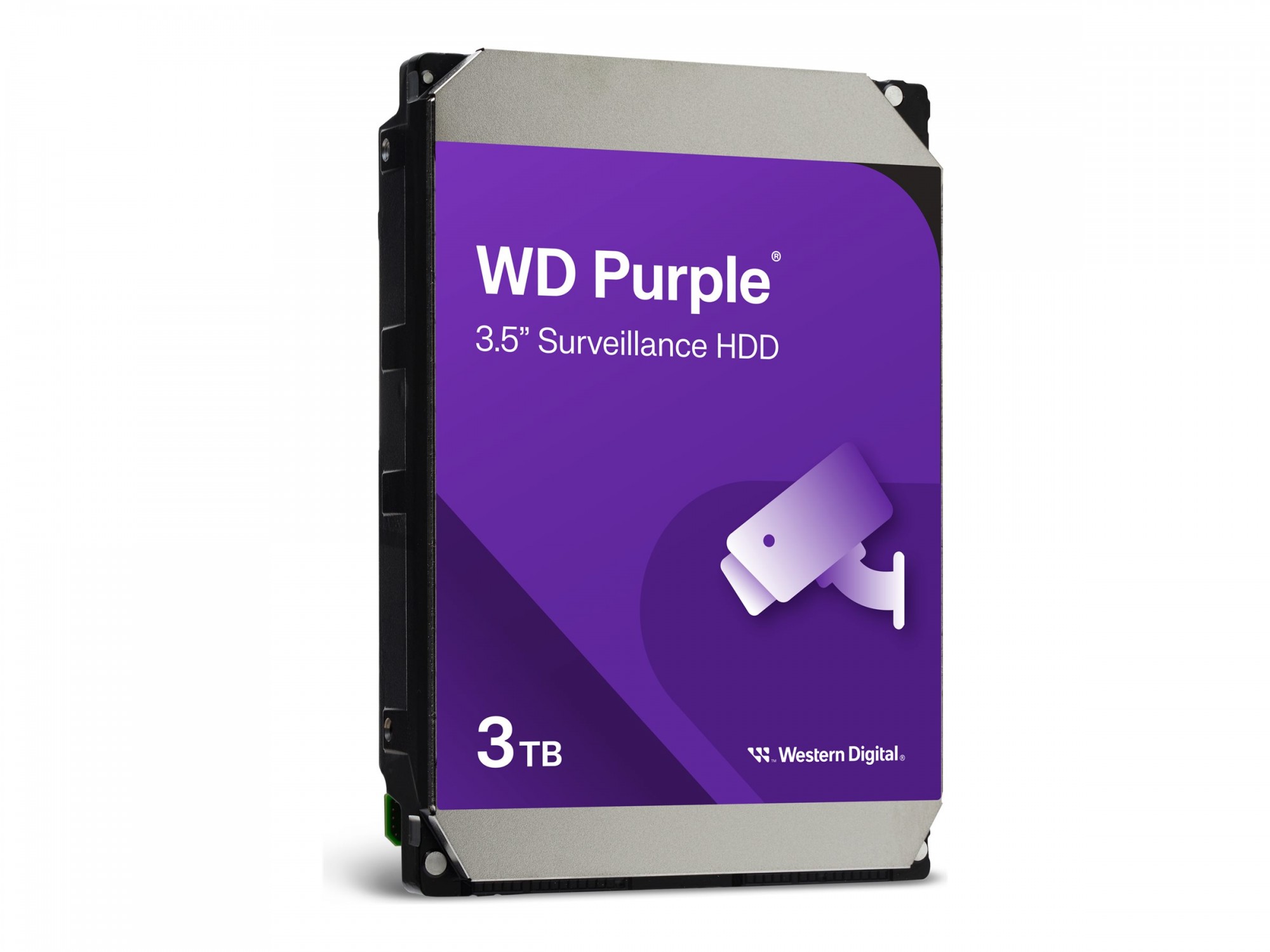 WD Purple WD33PURZ - Festplatte - 3 TB - Überwachung - intern - 3.5" (8.9 cm)