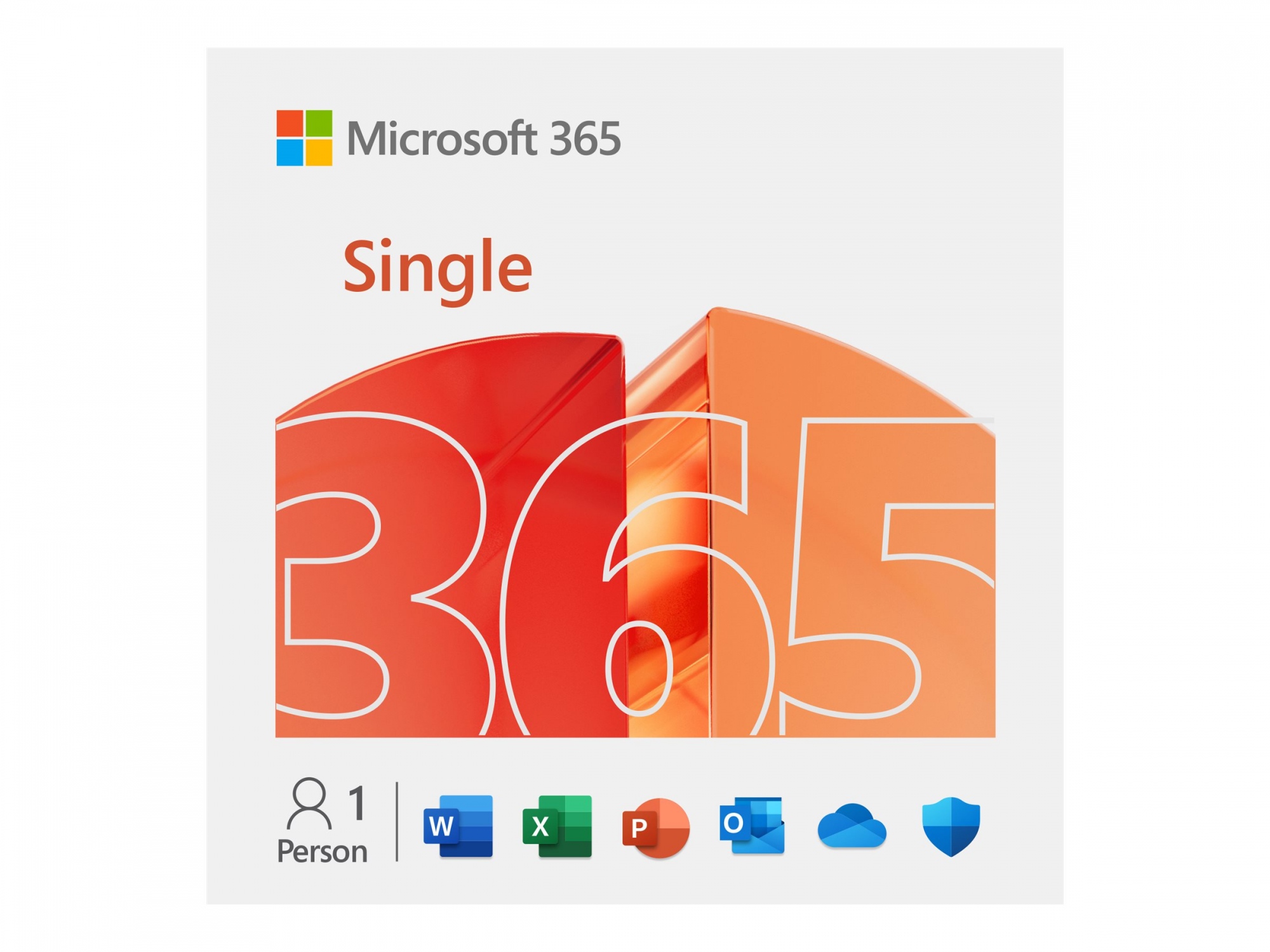 Microsoft 365 Single - Abonnement-Lizenz (1 Jahr)