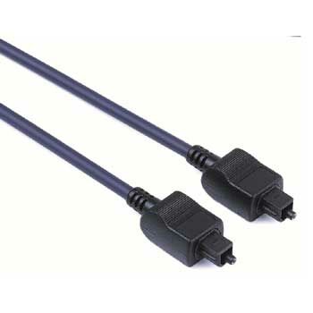 Hama Lichtleiter-Verbindungskabel ODT-Stecker - ODT-Stecker, 1,5 m, Schwarz