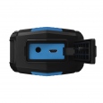 Hama Mobiler Bluetooth-Lautsprecher "Rockman-L", Schwarz/Blau