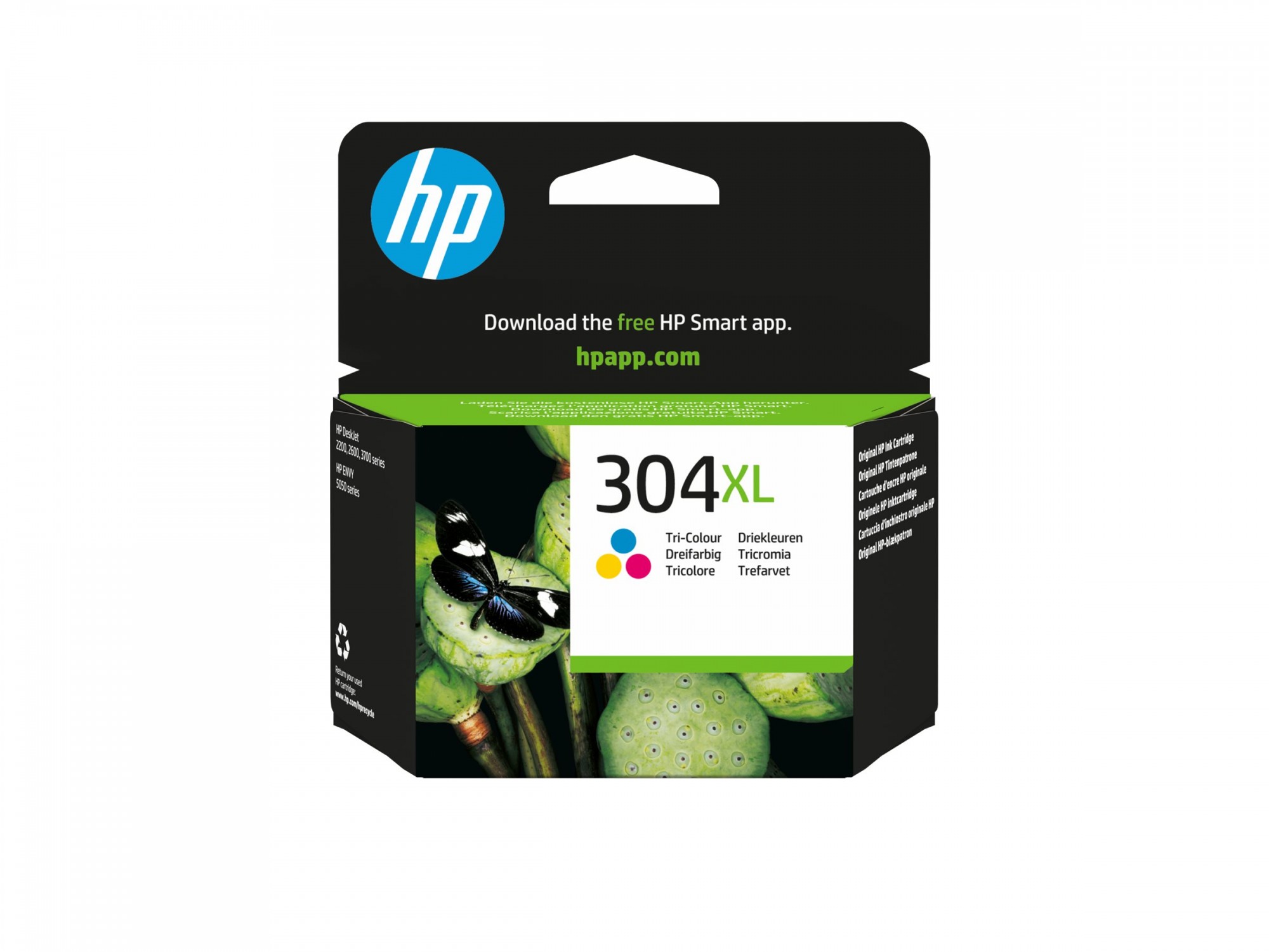 HP 304XL - Hohe Ergiebigkeit - Farbe (Cyan, Magenta, Gelb)
