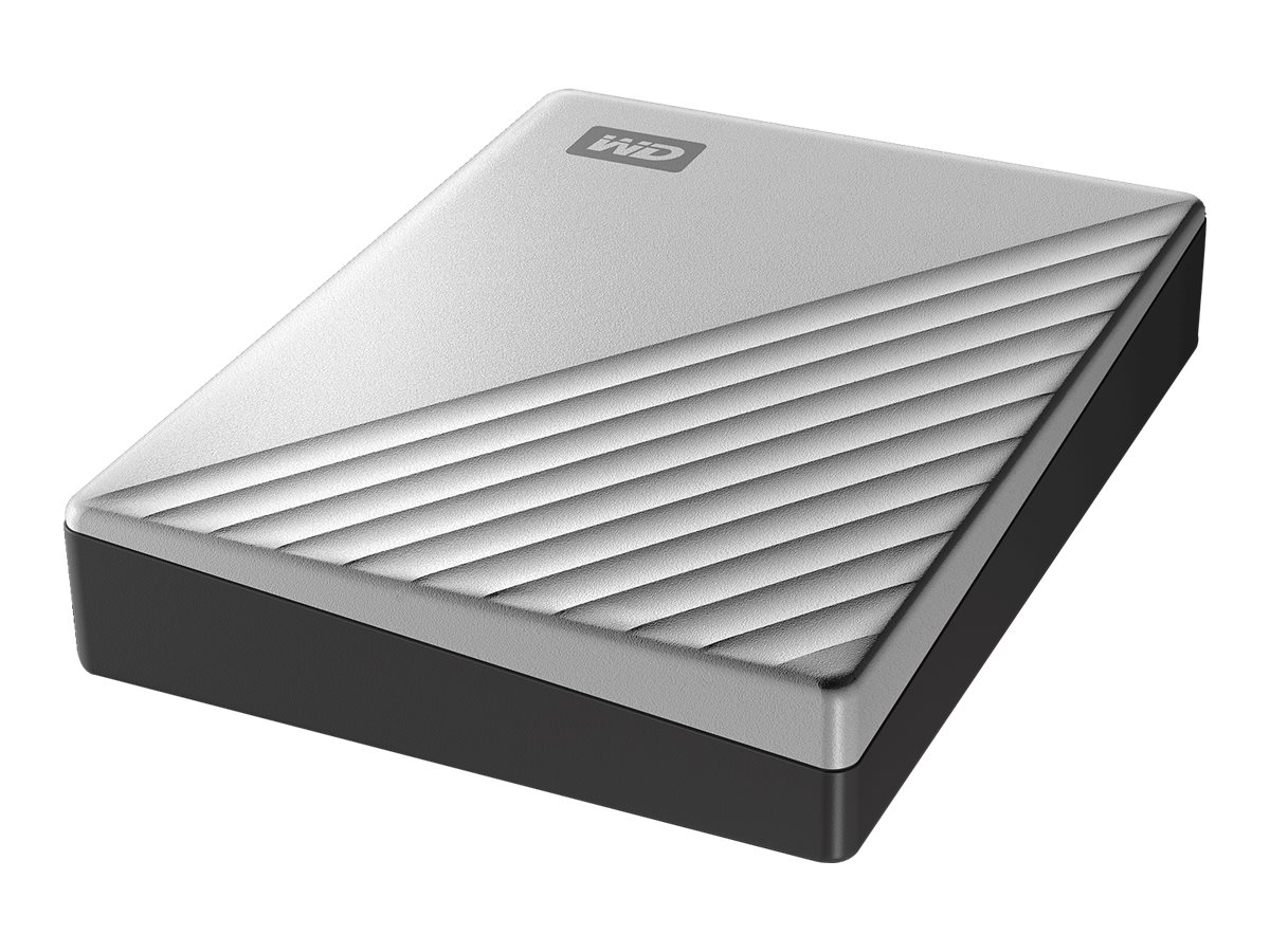 WD My Passport Ultra WDBFTM0040BSL - Festplatte - verschlsselt - 4 TB - extern (tragbar)
