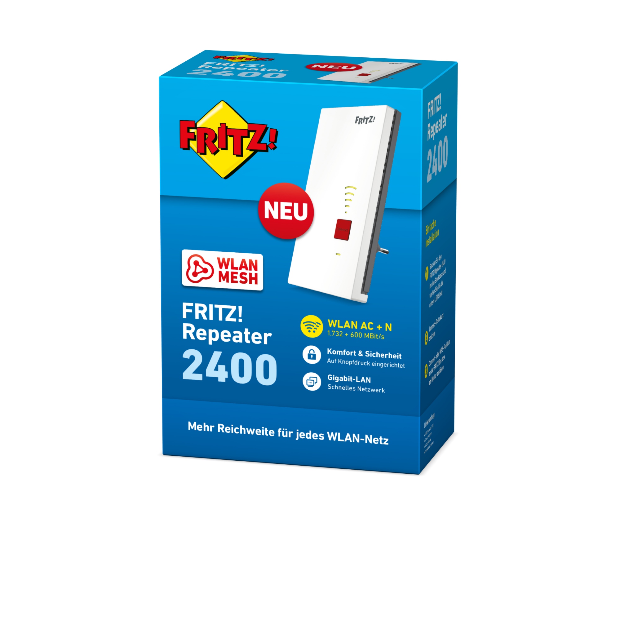 AVM FRITZ! Repeater 2400 - Wi-Fi-Range-Extender