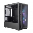 Cooler Master MasterBox MB311L ARGB - Tower - micro ATX - Seitenteil mit Fenster (gehrtetes Glas)