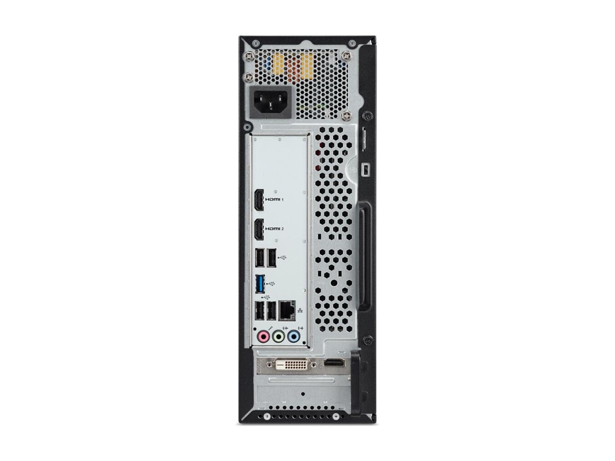 Acer Aspire XC-1785 - Compact Tower - Core i3 i3-14100 / 3.5 GHz - RAM 8 GB - SSD 512 GB - UHD Graphics 730 - Wi-Fi 6E, Bluetooth, 1GbE - WLAN: 802.11a/b/g/n/ac/ax (Wi-Fi 6E)