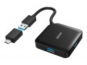 Hama Hub - 4 x USB 3.2 Gen 1 - Desktop