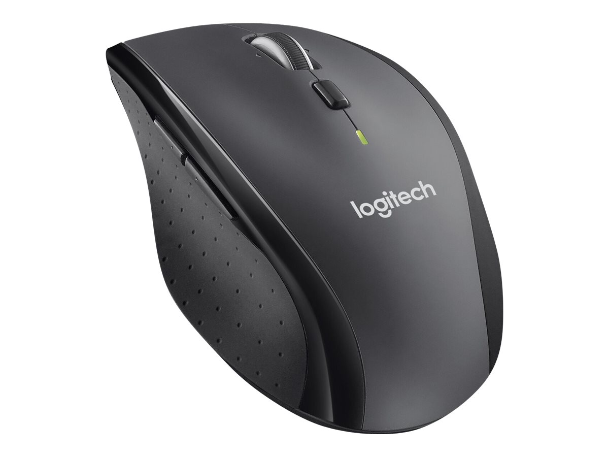 Logitech M705 - Maus - Fr Rechtshnder - Laser - kabellos - 2.4 GHz - kabelloser Empfnger (USB)