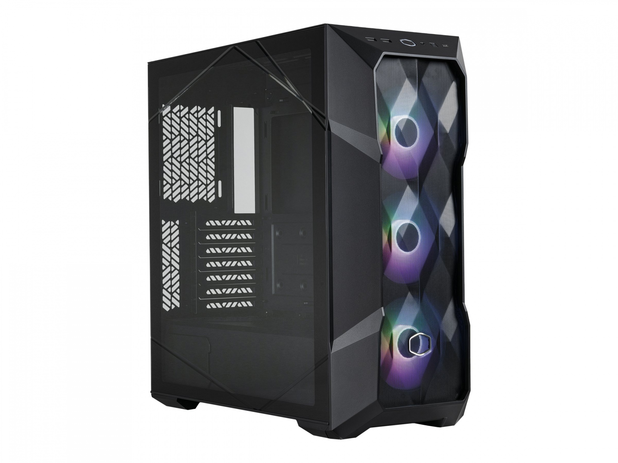 Cooler Master MasterBox TD500 Mesh V2 - Mid tower - SSI CEB - Seitenteil mit Fenster (gehrtetes Glas)