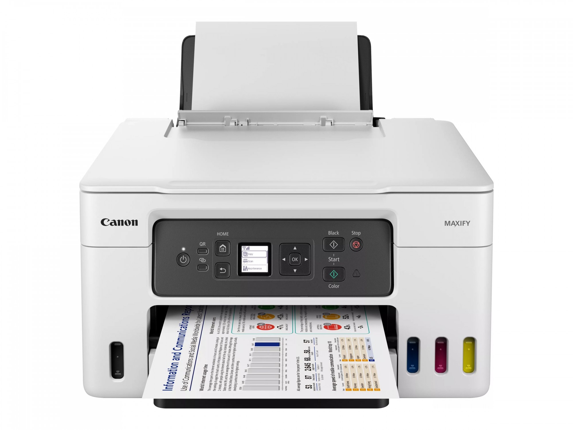 Canon MAXIFY GX3050 - Multifunktionsdrucker - Farbe - Tintenstrahl - wiederbefüllbar - Legal (216 x 356 mm)