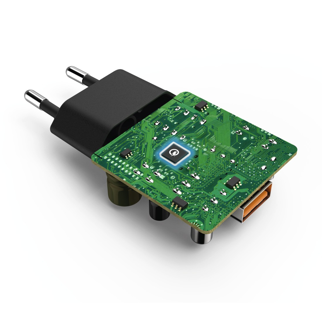HAMA Ladeset, Micro USB, 3 A, Ladegert QC 3.0 + Micro-USB-Kabel, 1,5