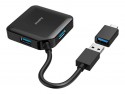 Hama Hub - 4 x USB 3.2 Gen 1 - Desktop