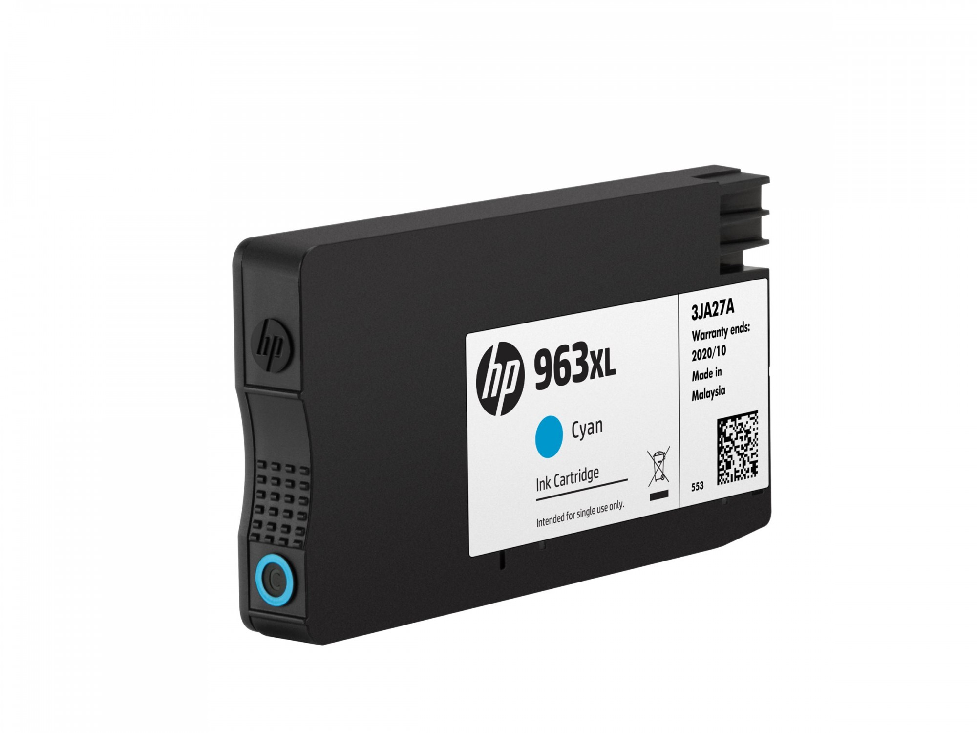 HP Tinte 3JA27AE 963XL XL Cyan - Original - Tintenpatrone