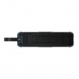 Hama Mobiler Bluetooth-Lautsprecher "Rockman-L", Schwarz/Blau