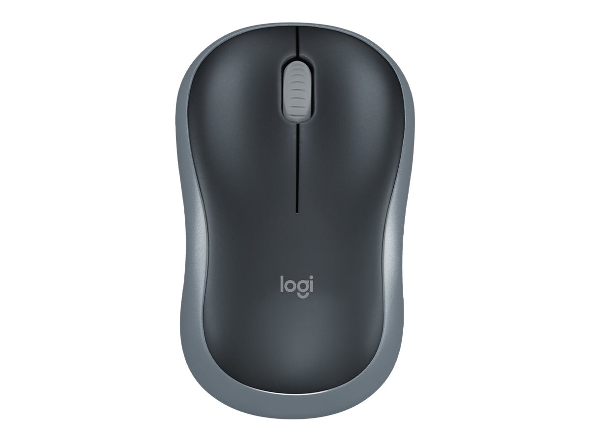 Logitech M185 - Maus - optisch - kabellos - 2.4 GHz - kabelloser Empfnger (USB)