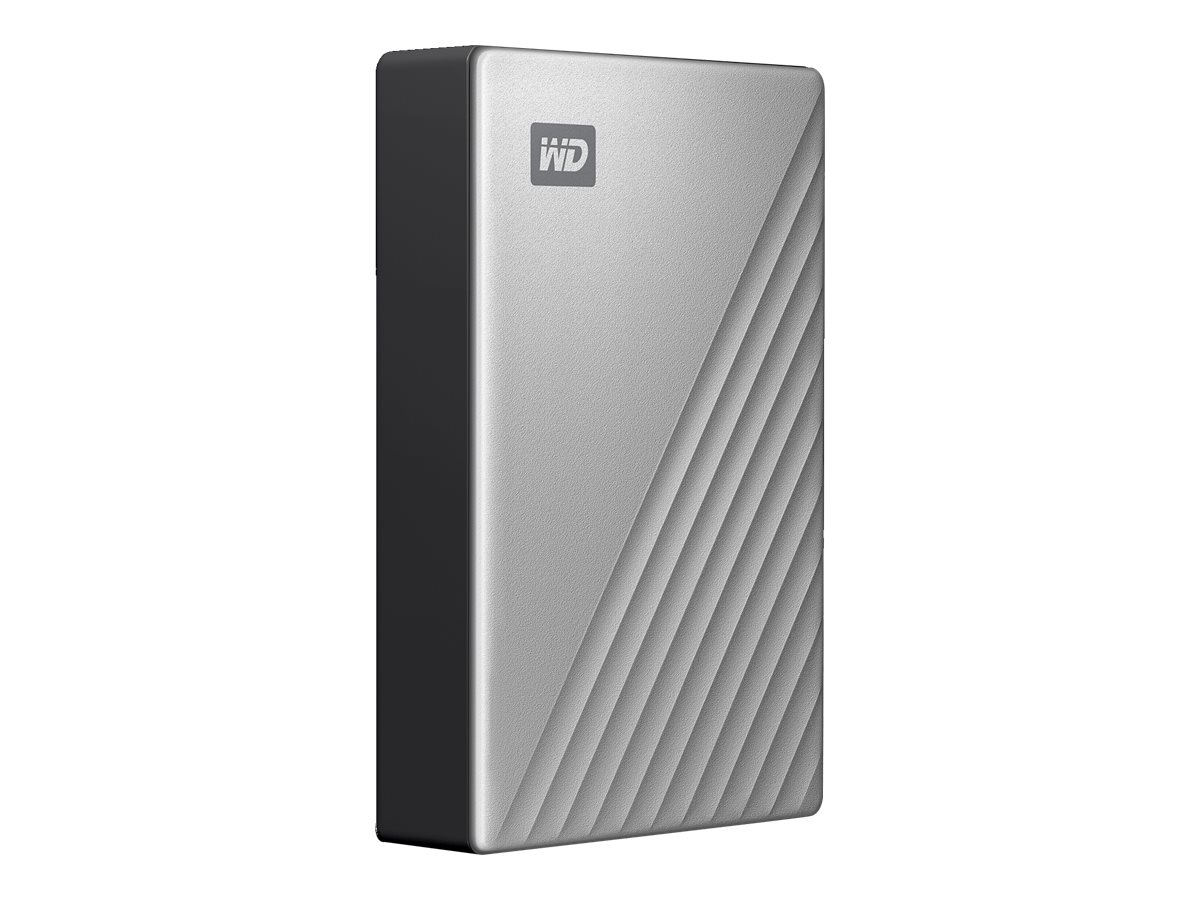 WD My Passport Ultra WDBFTM0040BSL - Festplatte - verschlsselt - 4 TB - extern (tragbar)