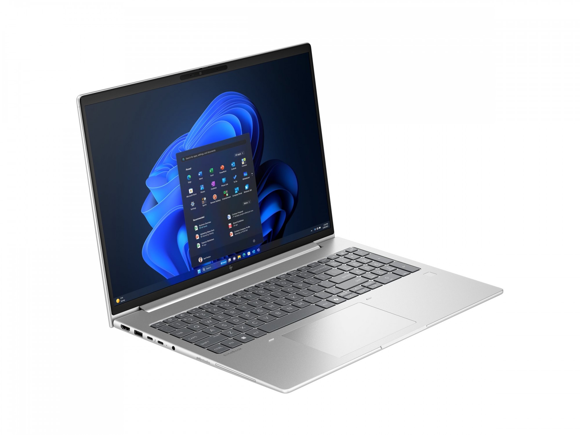 HP EliteBook 6 G1a Notebook AI - 177-Grad Scharnierdesign - AMD Ryzen 5 230 / 3.5 GHz - Win 11 Pro - Radeon 760M - 16 GB RAM - 512 GB SSD NVMe - 40.6 cm (16")