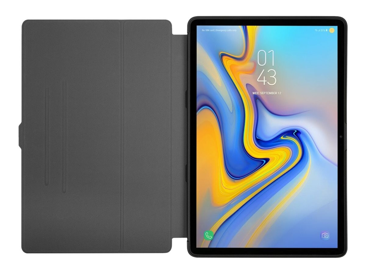 Targus Click-In - Flip-Hülle für Tablet - Thermoplastisches Polyurethan (TPU)